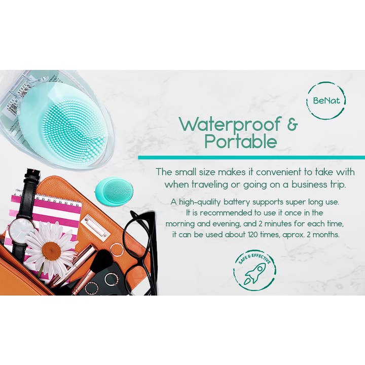 BeNat - Wholesale Electronic Skincare Device - Electric Facial Cleansing Brush