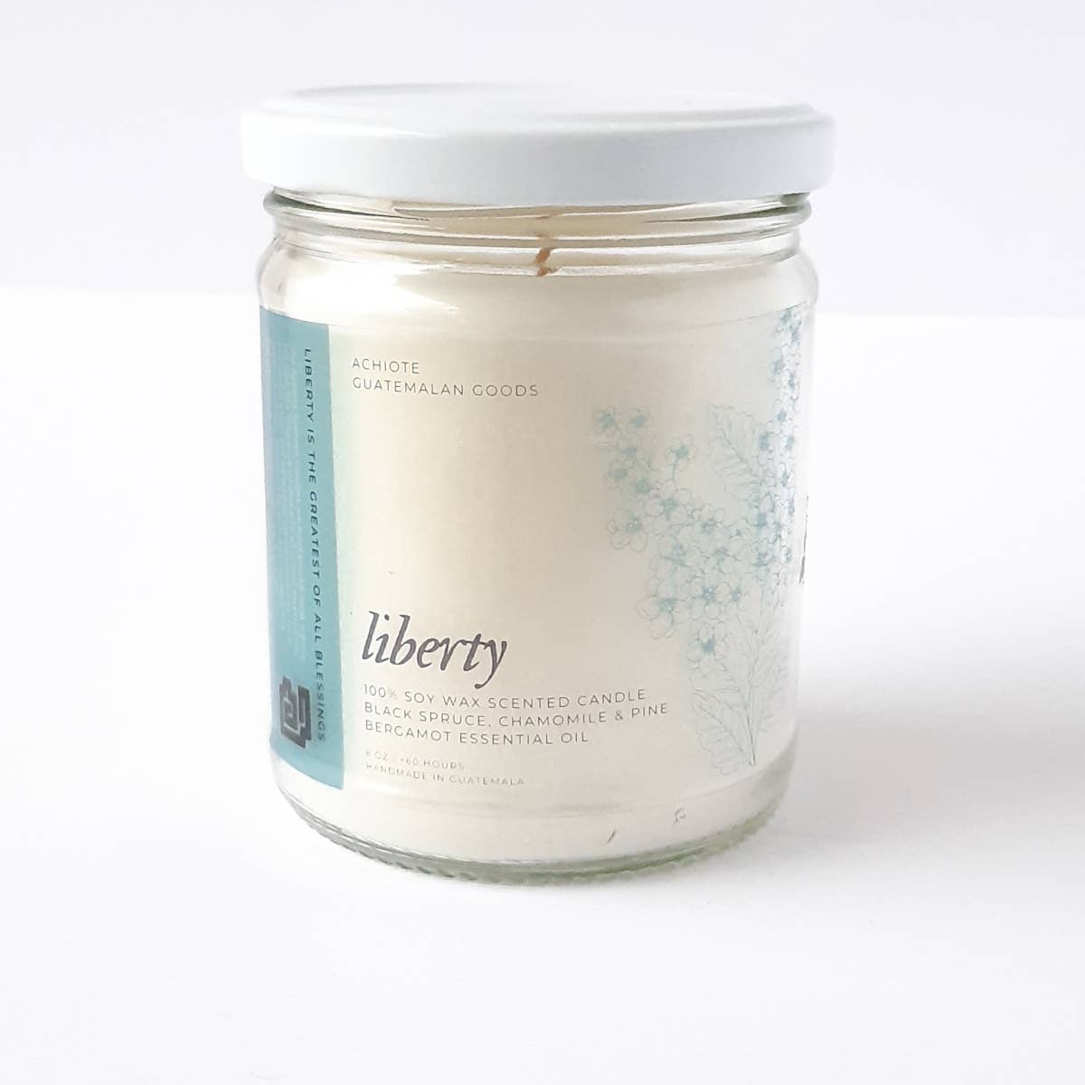 Achiote Guatemalan Goods - Venta al por mayor Velas en tarros - Liberty - Vela aromática 100% cera de soja (100% aceite esencial)7