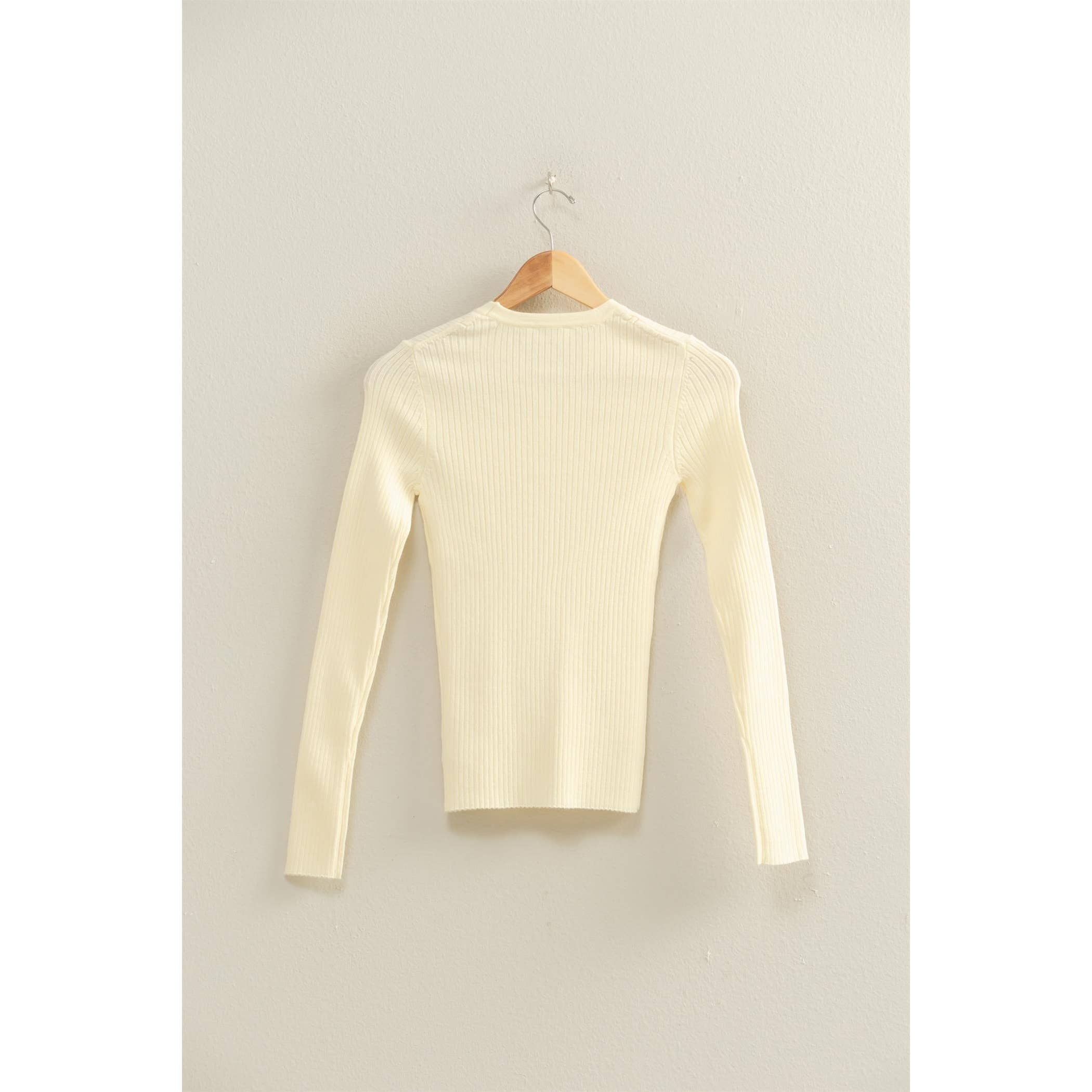 HYFVE - Wholesale Knit Top - Women's - Ribbed Long Sleeve Knit Top18