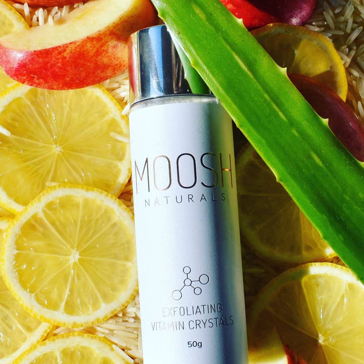 Moosh Naturals - Wholesale Facial exfoliant/scrub - EXFOLIATING VITAMIN CRYSTALS