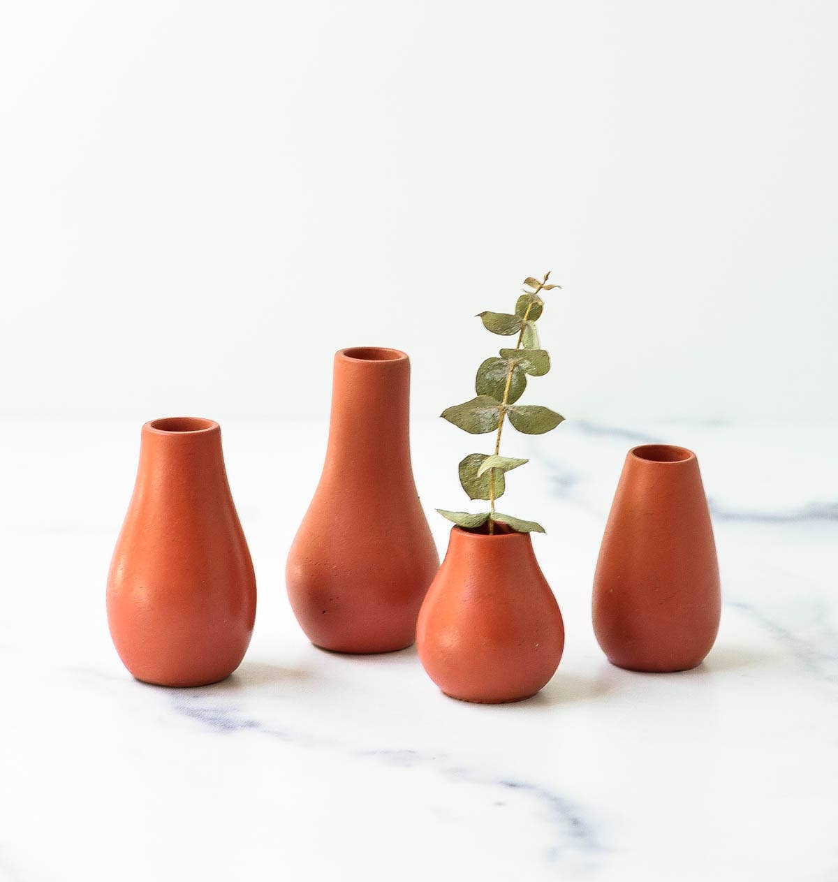 Cedar & Stone Garden – wholesale Vase – Set of 4 Miniature Bud Vases3
