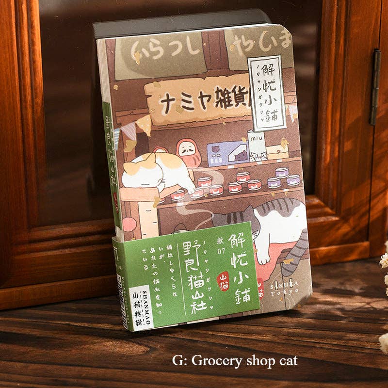 Gohobi （We cover U.S. import duties） - Wholesale Notebook - Gohobi Japanese Cat Magnetic Notebook, Monthly Planner, Study Notebook, Pocket Diary6