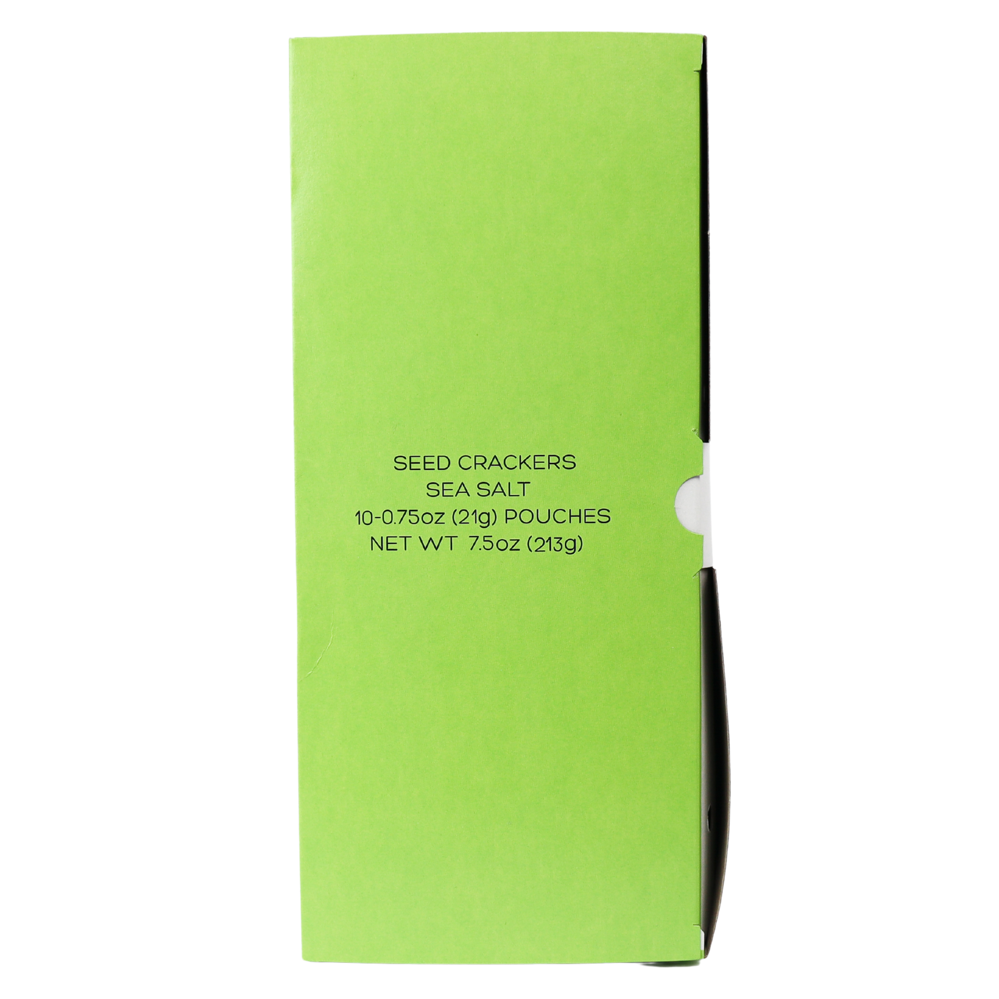 Top Seedz - Wholesale Crackers - Sea Salt Crackers Counter Display - 7.5oz - Four Per Case6
