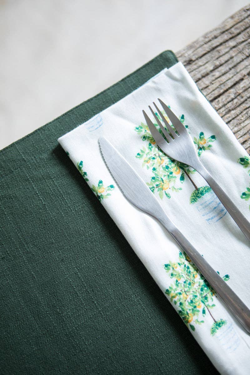 Kapda Casa – Großhandel Papier- & Stoffserviette – Limonero Platzsets | 6 Servietten | Esszimmer-Set | 33x48cm3