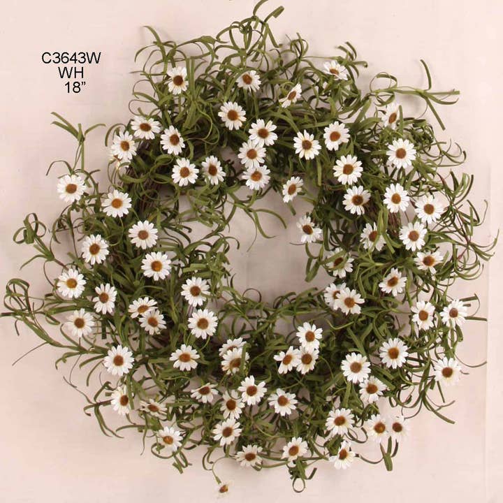 Rustic Country 18" Floral Wreath for Home & Garden for wholesale by Tellon Investment & Trade