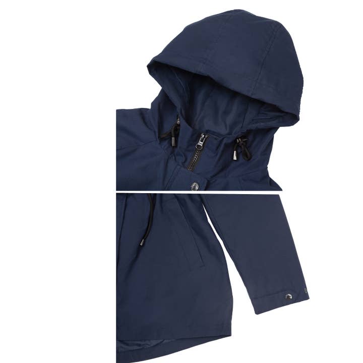 Rokka & Rolla - Wholesale Windbreaker - Women's - Women's Trench Coat Windbreaker Jacket32