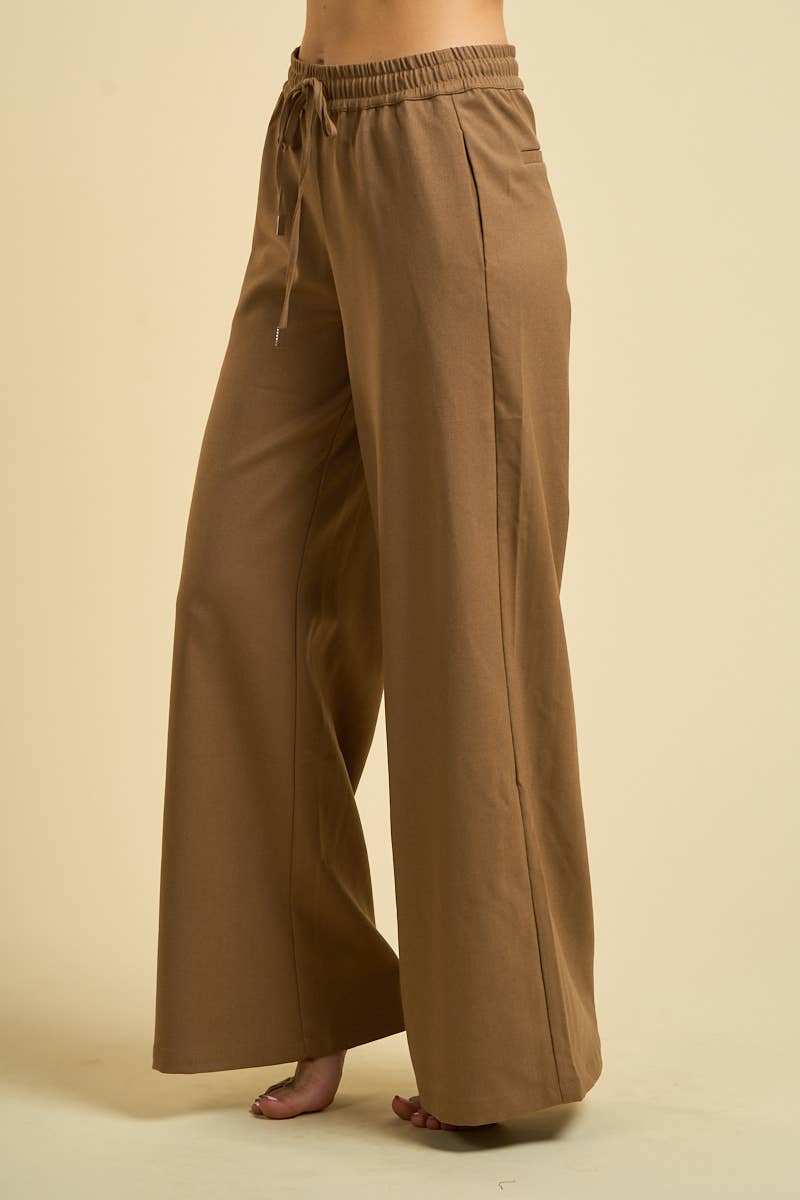 ANWND - Wholesale Lounge Sweatpants/Joggers - Women's - 6738-Wide Leg Lounge Pants5