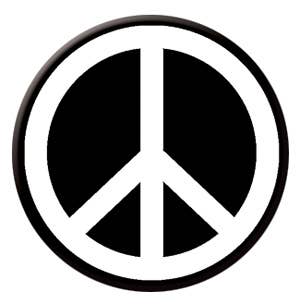 Syracuse Cultural Workers - Wholesale Lapel Pin/Button - Button - Peace Sign