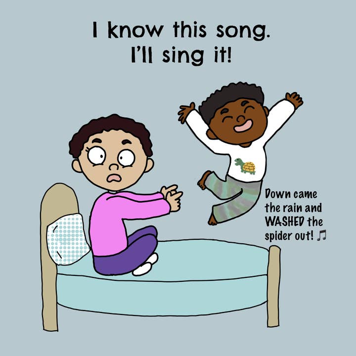 Curly Crew Books - Wholesale Baby & Toddler Book (0-2) - I Am Not Sleepy - Cameron's story (Paperback)2