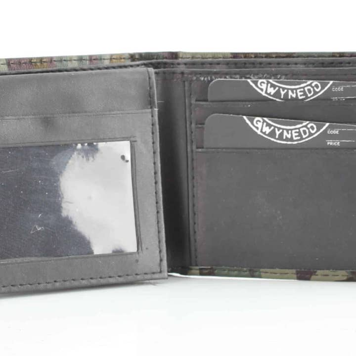 Leather Impressions Inc - Wholesale Wallet - Men's - Camouflage Vegan Leather Bi Fold Wallet