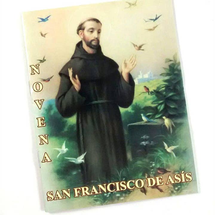 SAN JUDITAS RELIGIOUS ARTICLES - Wholesale Book - Adult - NOVENA SAN FRANCISCO DE ASIS