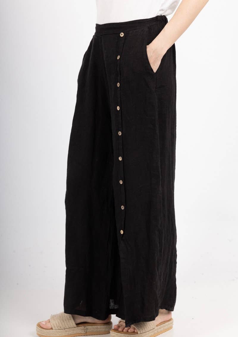 la maison des fibres naturelles – Engroshandel Bukser - Dame – Knapbukser med lige ben 9320 100%LIN23