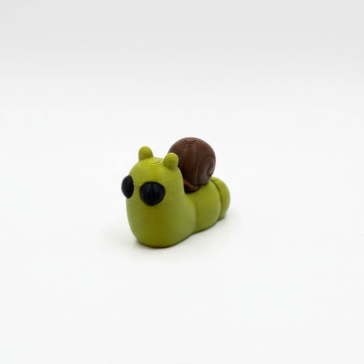 Snail • Mini 3D Printed Articulated Animal • Flexi Animals for wholesale by Lorianne Kol 3D Prints