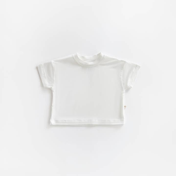 Atlas Grey - Wholesale T-Shirt - Kids - Oversized Bamboo T-Shirt