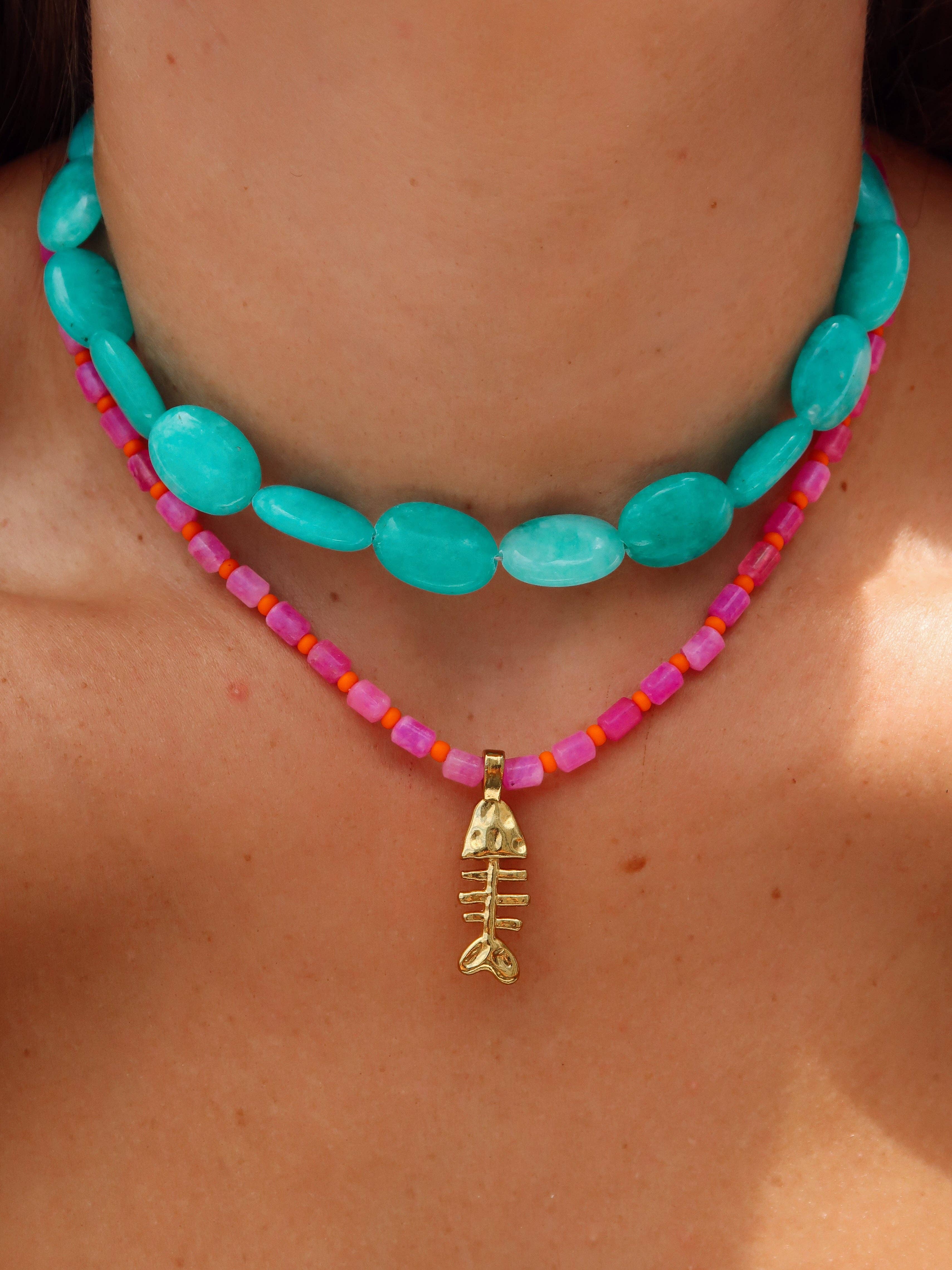 Cara O Sello Brand - Wholesale Pendant/Charm Necklace - The Tide Mix & Match Necklace10