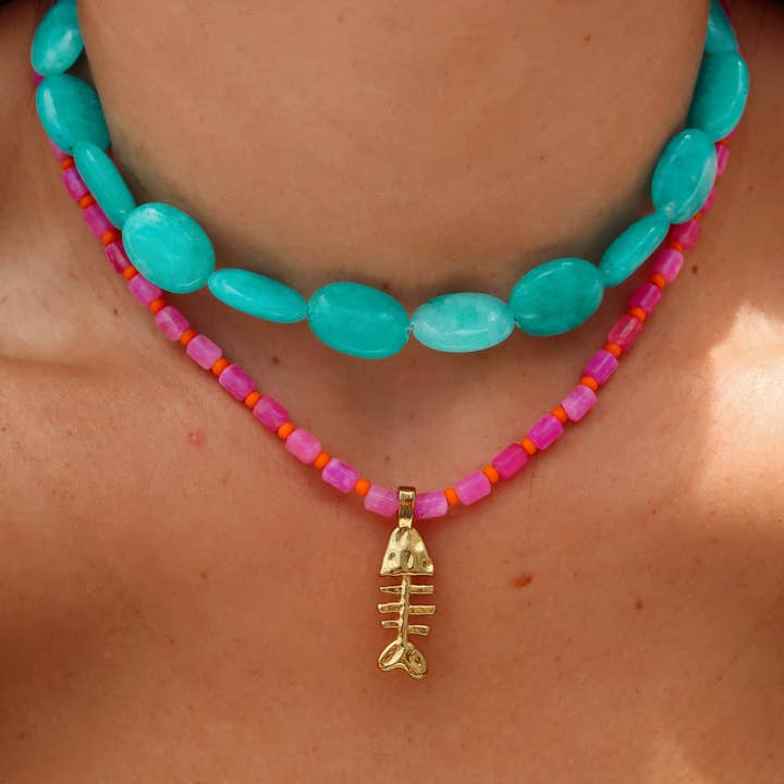 Cara O Sello Brand - Wholesale Pendant/Charm Necklace - The Tide Mix & Match Necklace10