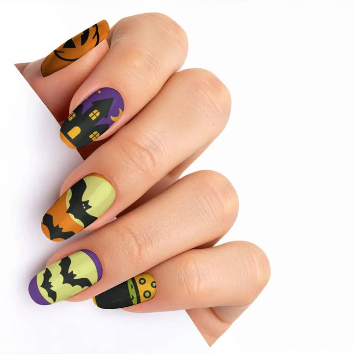 FYNE BODY - Wholesale Press-on/fake nails - Vampy Glamour Halloween Press-On Nails72