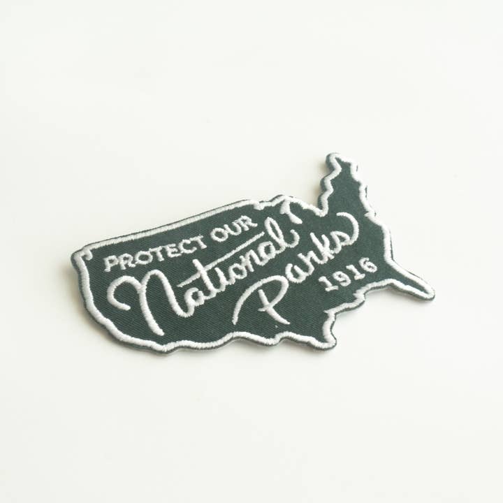 Union Made - Wholesale Patch - Protect Our National Parks Iron-on Patch - 1916
