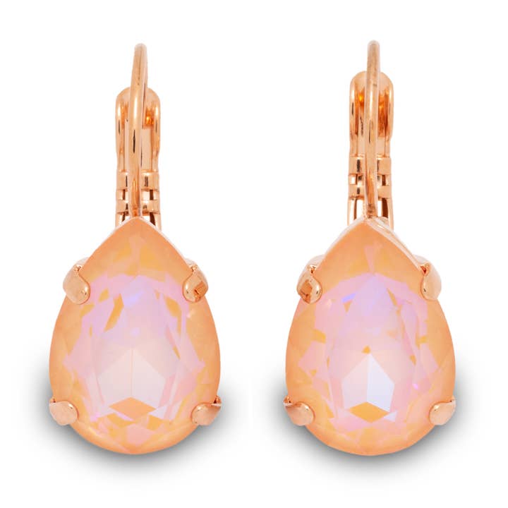 Adele Earrings Peach Delite for wholesale by French Attic