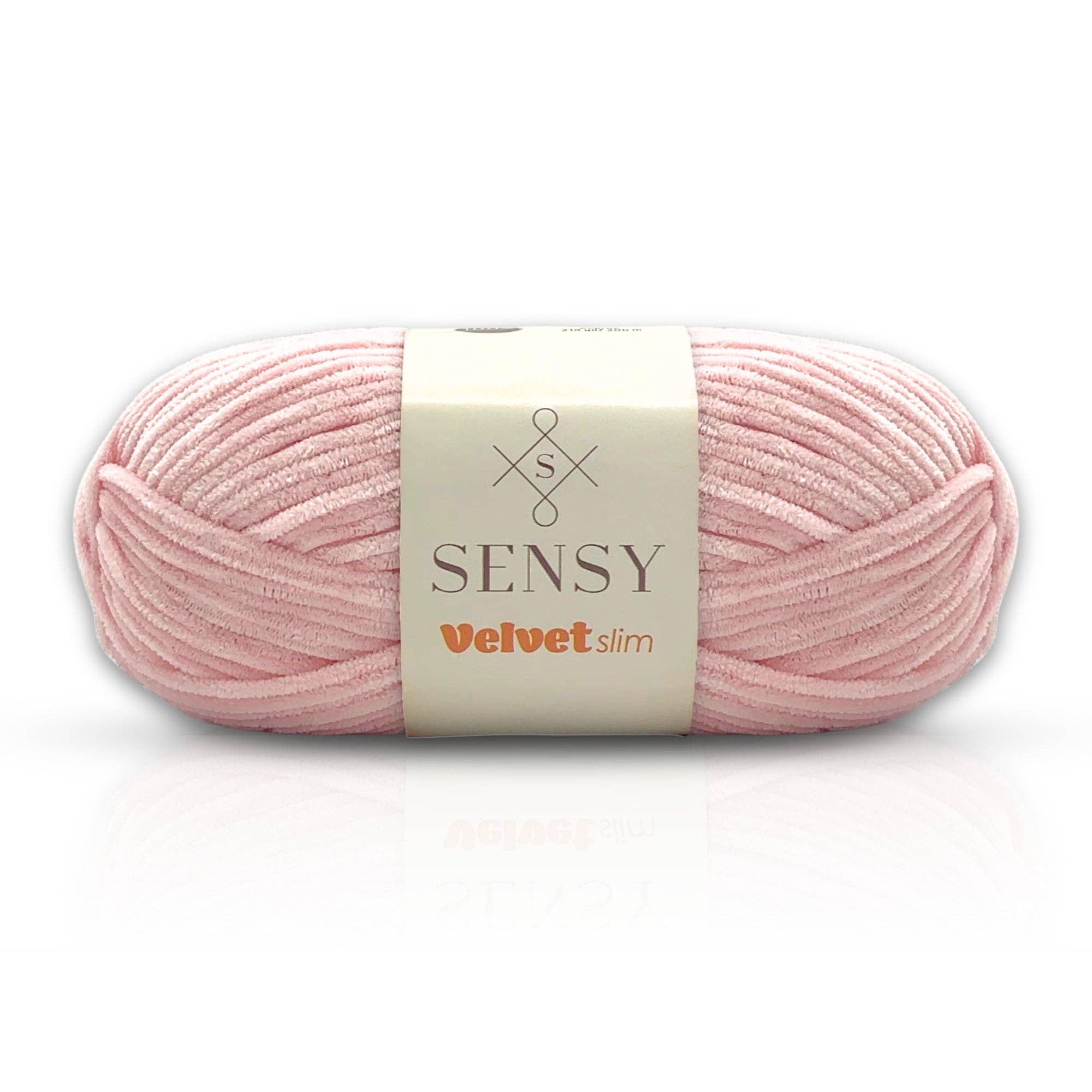 Sensy - Wholesale Yarn - Sensy Velvet Slim Yarn, Amigurumi Yarn, 3.5 oz, 218 Yards, Gauge 3 Light3