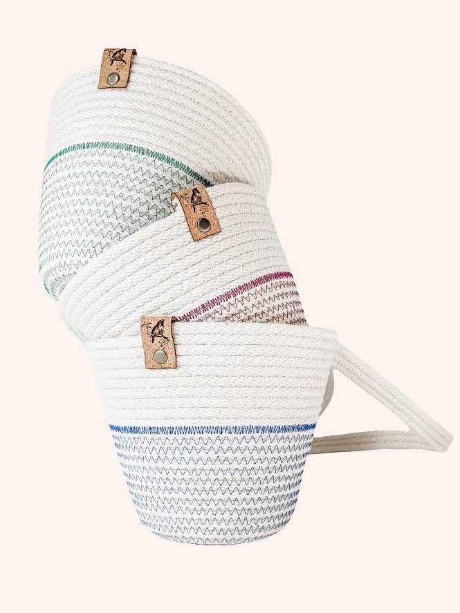 *Collections Colorées* Mini Evergreen - Panier de Cueillette pour la vente par The Nestling Company