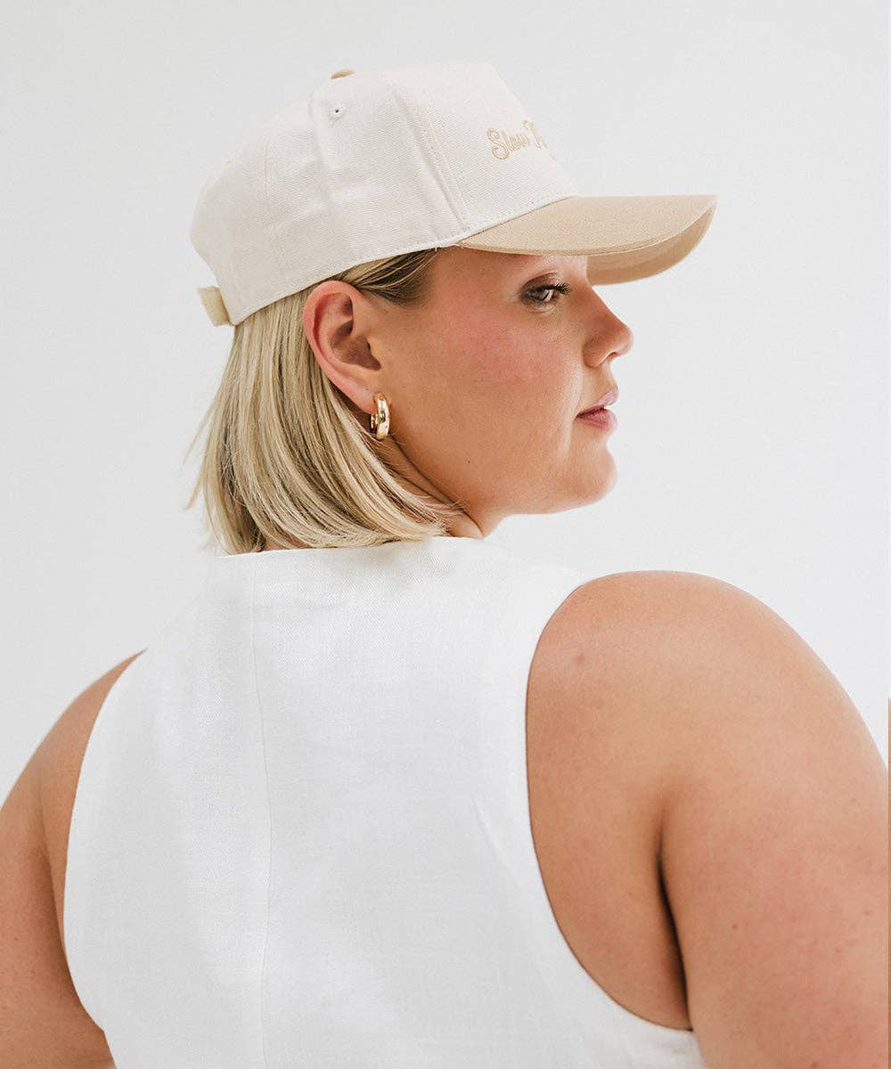 Gigi Pip - Wholesale Trucker Hat - Women's - Slow Morning Club Canvas Trucker8