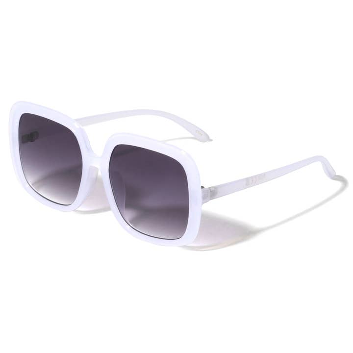 Sunrayzz Imports - Wholesale Sunglasses - Women's - Crystal Color Butterfly Frame Sunglasses p1008