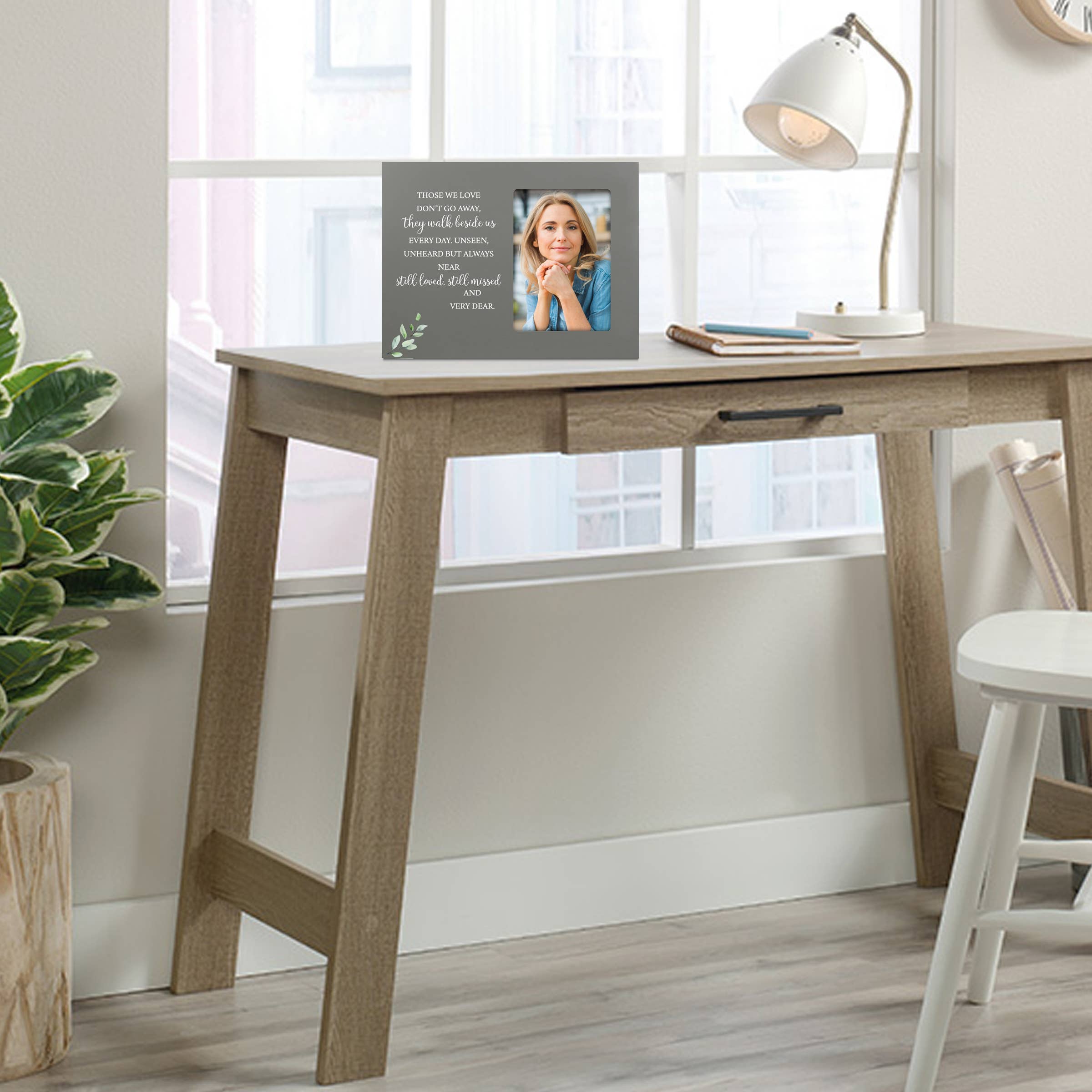 LifeSong Milestones - Wholesale Picture Frame - Sympathy Memorial Photo Frame: Those We Love Walk Beside Us5