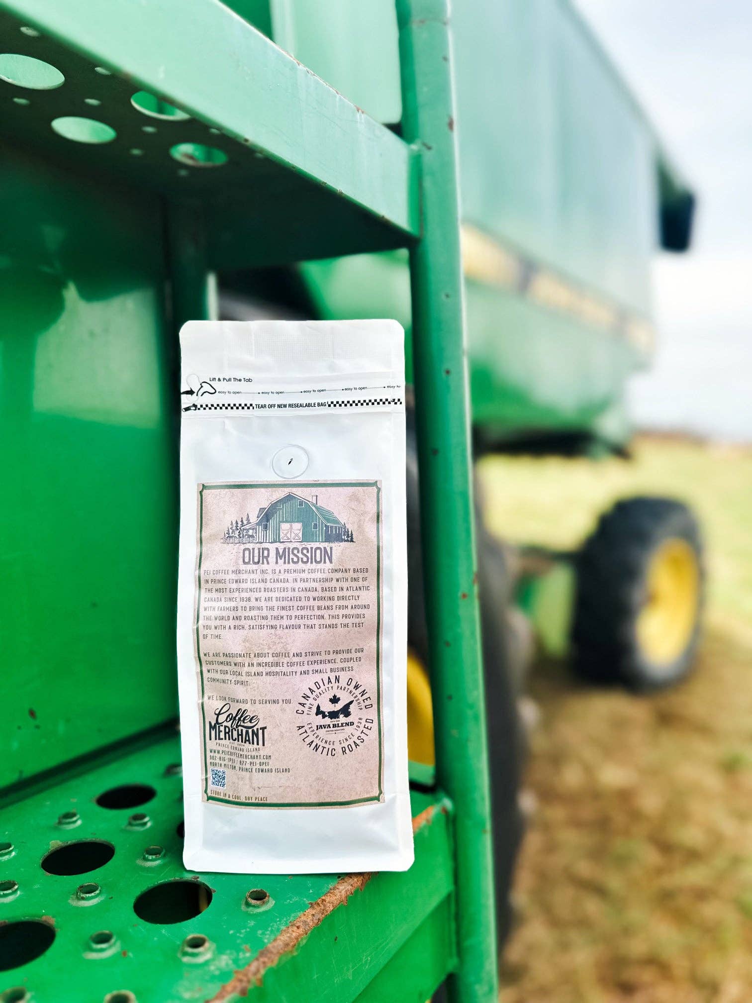 PEI Coffee Merchant - Vente Grains de café - Bonne journée et bon mélange agricole1