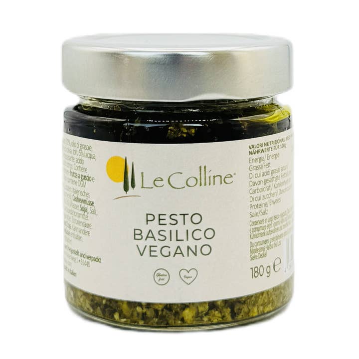 Pesto basilic vegan 180g - 6,35 oz pour la vente par Le Colline UG