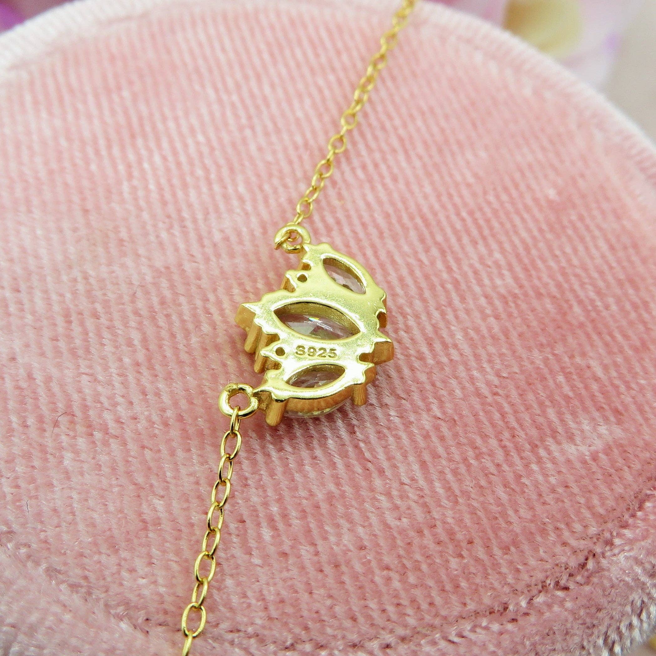 Daemon srls - Vendita all'ingrosso Collana con ciondolo/pendaglio - HAVEN ~ Collana con pendente in argento 925 e cubic zirconia6