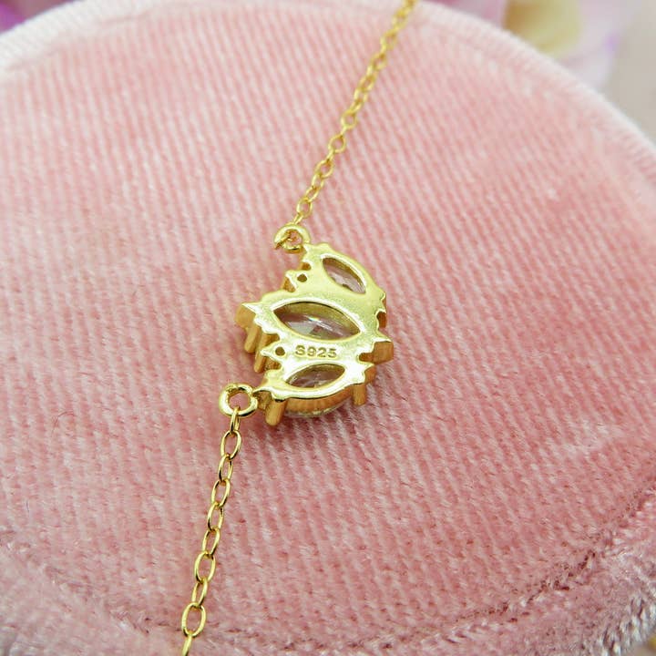 Daemon srls - Vendita all'ingrosso Collana con ciondolo/pendaglio - HAVEN ~ Collana con pendente in argento 925 e cubic zirconia6