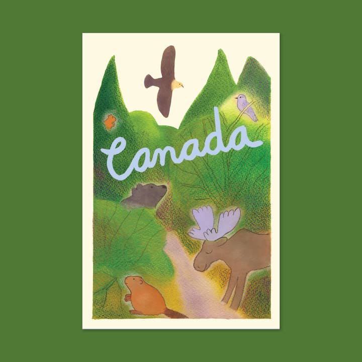 TAIGA – Canada Postkort for engroshandel hos Paperole