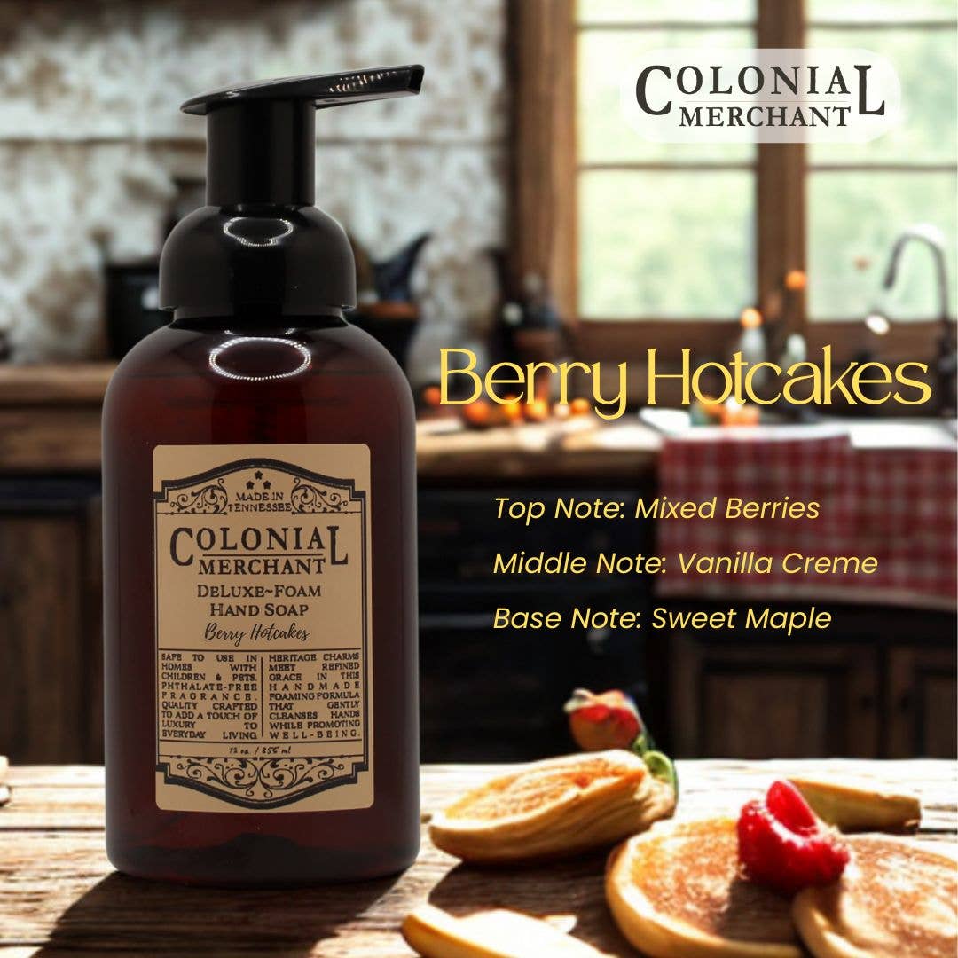 Colonial Merchant - Venta al por mayor Jabones de manos - Jabón de manos en espuma De~Luxe Colonial Merchant de 12 oz.9