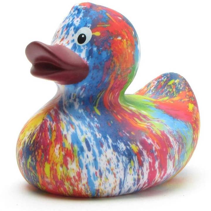 Rainbow rubber duck with purple beak - rubber duck and other Purchase Wholesale purple rubber ducks. Free Returns & Net 60 Terms on Faire trending on Faire.