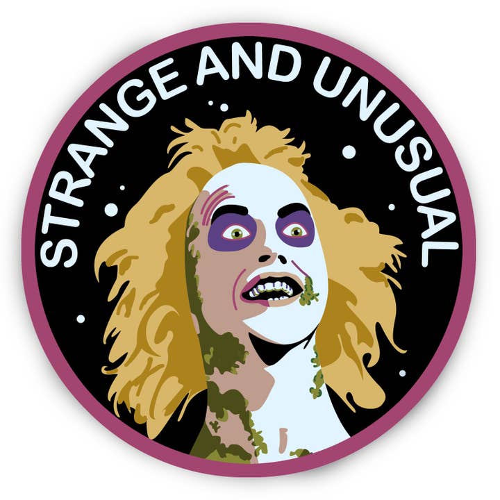 Strange And Unusual Sticker By La Barbuda for wholesale by La Barbuda - No U.S. custom fees