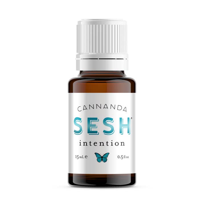SESH® INTENTION >> Concentrated Drops 15 mL for wholesale by Cannanda