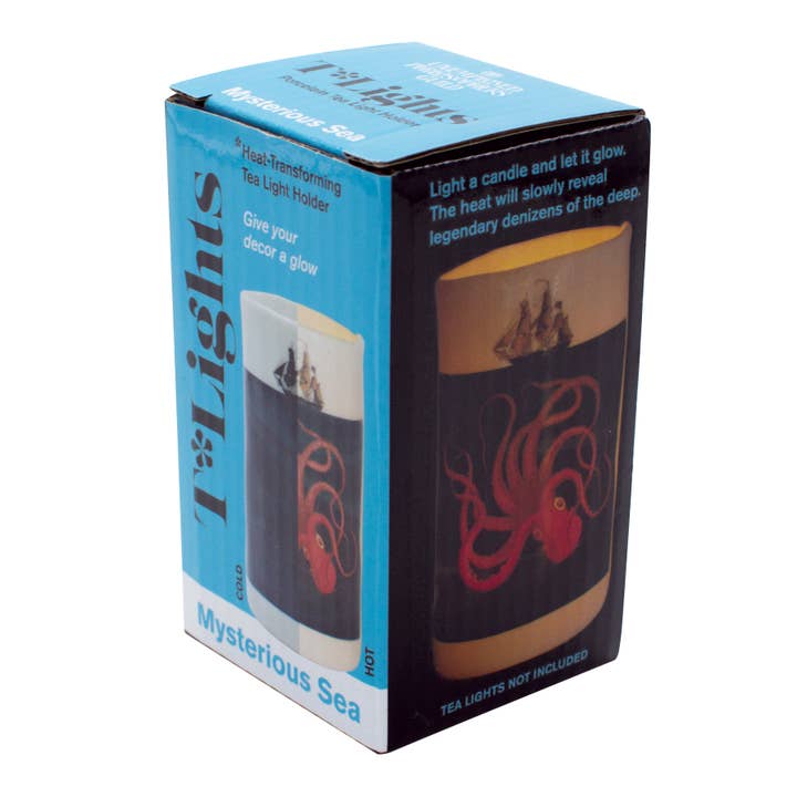 Unemployed Philosophers Guild - Wholesale Candle Holder - Mysterious Sea T-Light Holder