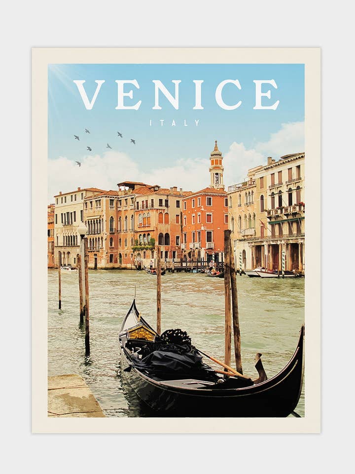 Venezia, Italia - Travel Print per la vendita all'ingrosso da parte di Vintaprints