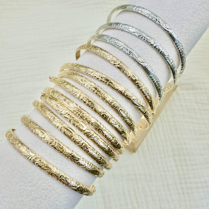 Reem Jewelry Boutique - Wholesale Bangle Bracelet - Permanent Jewelry Bangle Gold Filled Permanent Bangle (Copy)1