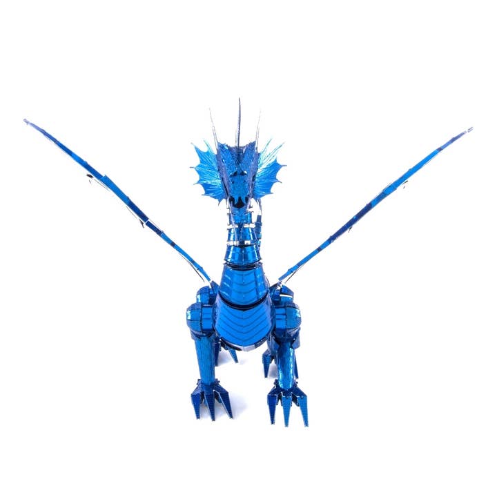 Metal Earth - Wholesale Decorative Figurine - Blue Dragon - COLOR1