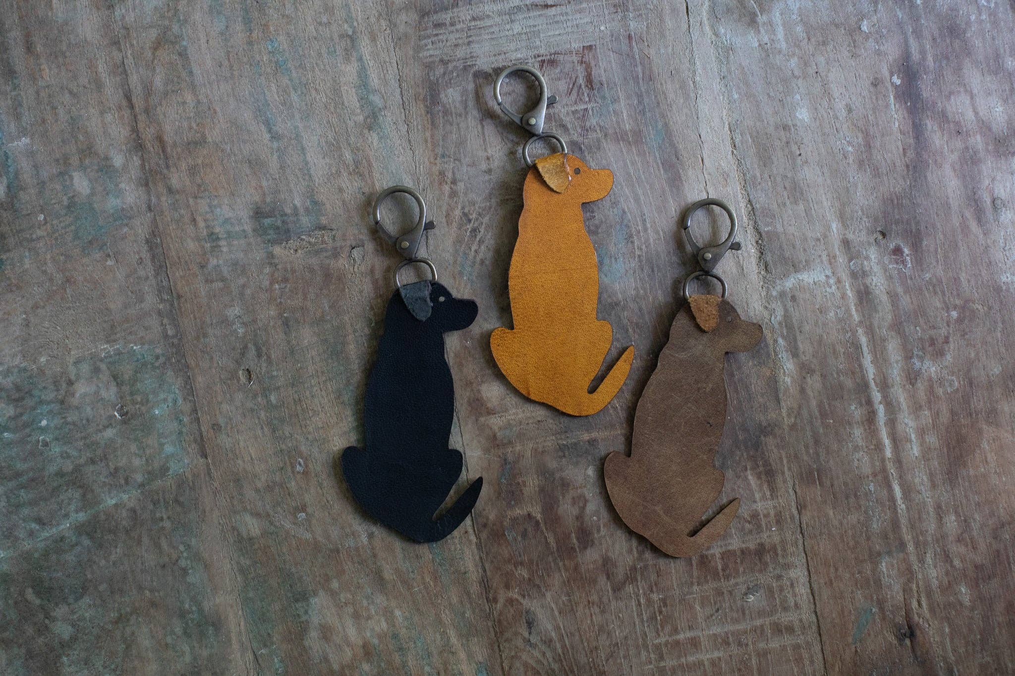 Sugarboo & Co – wholesale Keychain – Unisex – Leather Labrador Keychains - Assorted Set of 121