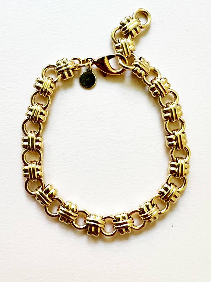 APOLLO KÆDE UPCYCLED LUKSUS ARMBÅND for engroshandel hos LA LUNE Sustainable Jewels