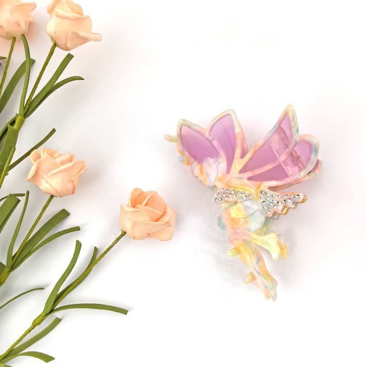 TheDivaSoap - Wholesale Hair Clip - Women's - Lovely flower fairy hair claw clip