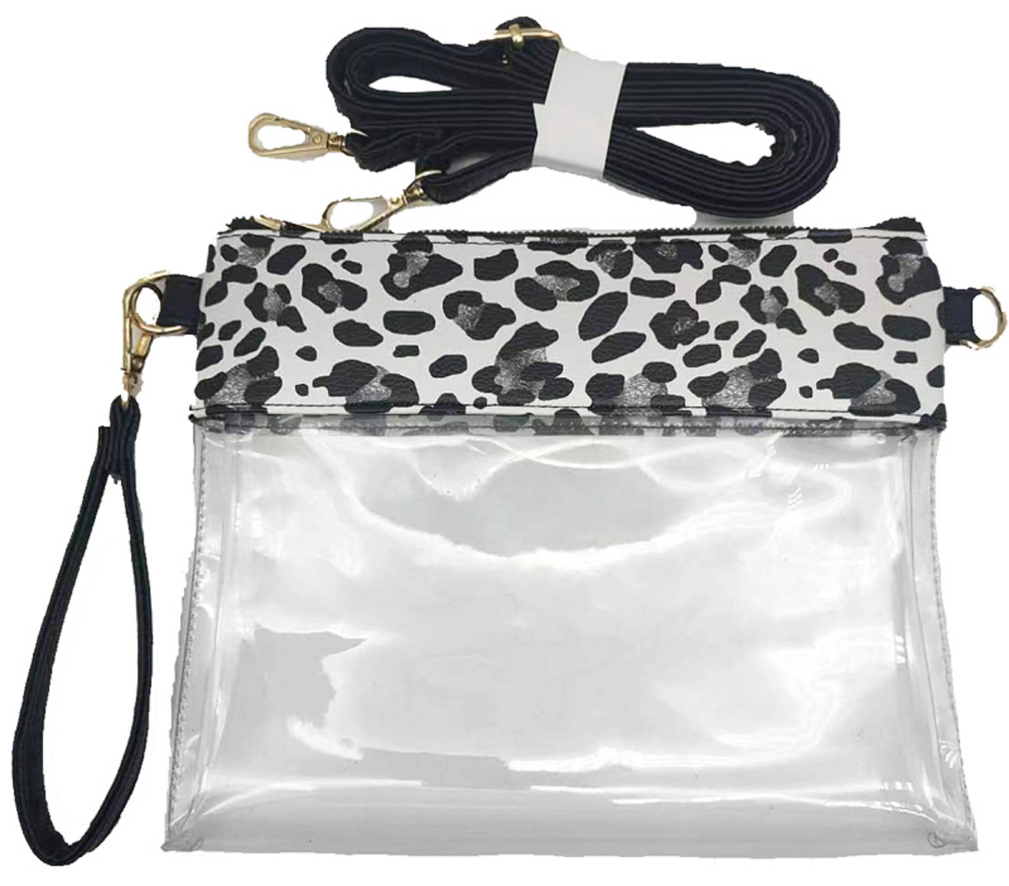 MiMi Wholesale - Wholesale Crossbody Bag - Women's - AD200T Game Day Clear Crossbody Bag/Clutch19