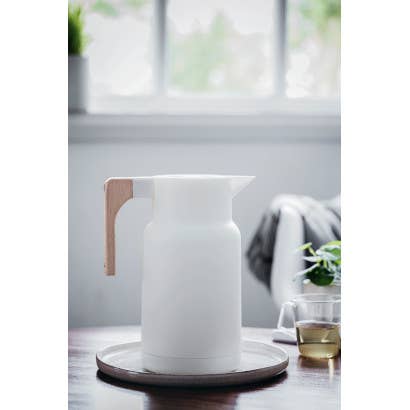 LACOR MENAJE PROFESIONAL S.L. - Wholesale Flask - Wood White Thermo Jar 1 Lt.3