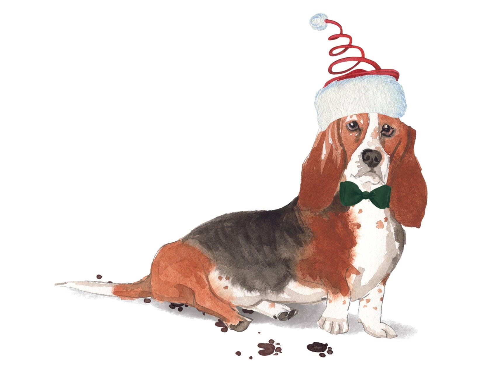 Bourbon & Bacon – wholesale Christmas card – 12 Dogs of Christmas2