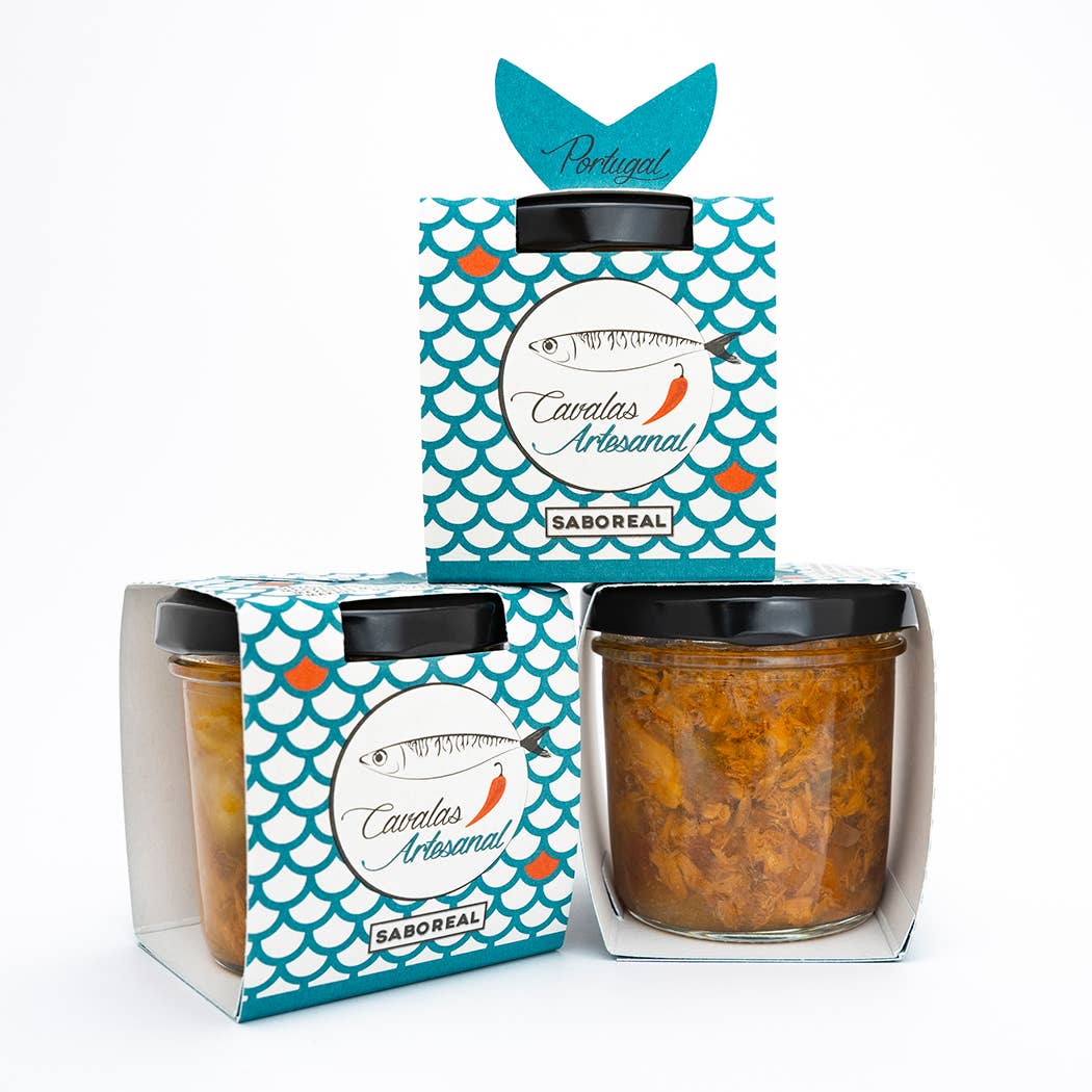 Conserveira do Arade – wholesale Konserverad fisk – Makrill med habaneropeppar (Saboreal)1