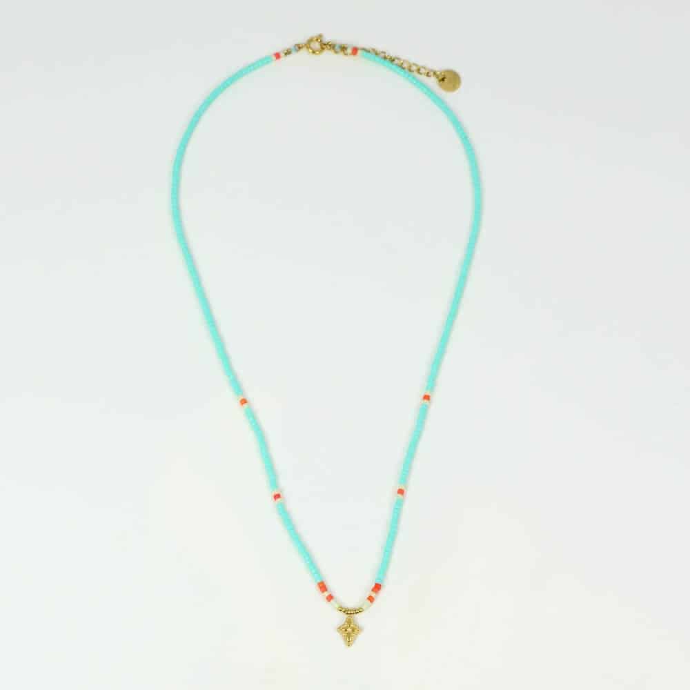 Les Cleias - Vente Colliers à pendentif - Collier Liora en acier0