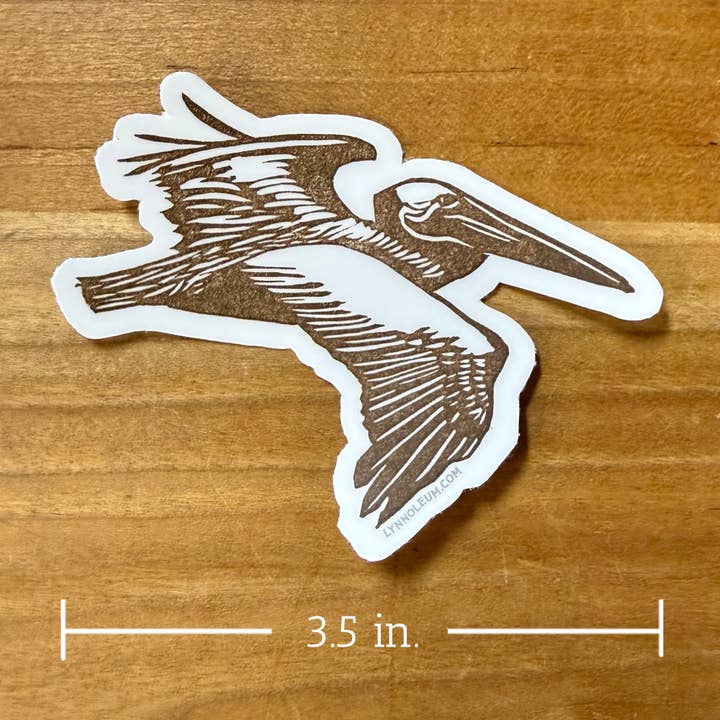 Pelican STICKER voor wholesale door Lynn-oleum